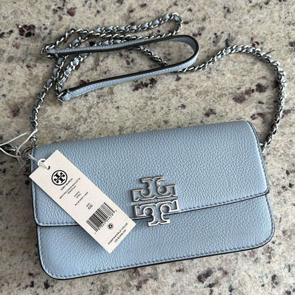 tory Burch Britten chain wallet wristlet - Picture 8 of 8